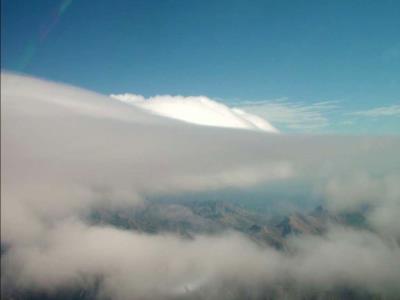 Foto 4: unsere Lenti-Wolke am Col de la Bonnette