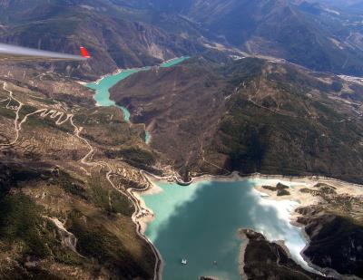 Stausee Nr. 2: Der Stausee von St.-Andr-les-Alpes