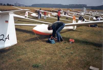 Deutsche Juniorenmeisterschaft 1991 in Neresheim:   Startaufstellung