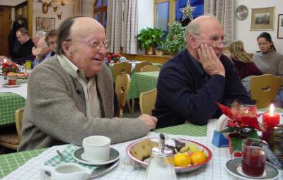 Der Hubert und der Norbert unterhalten sich gut!